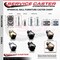 Service Caster 2 Inch Antique Brass Hooded Grip Neck Ball Casters with Brakes SCC, 4PK SCC-GN01S20-POS-WA-SLB-516-4 - alternate 4
